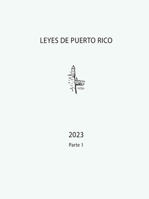 cover image of Leyes De Puerto Rico